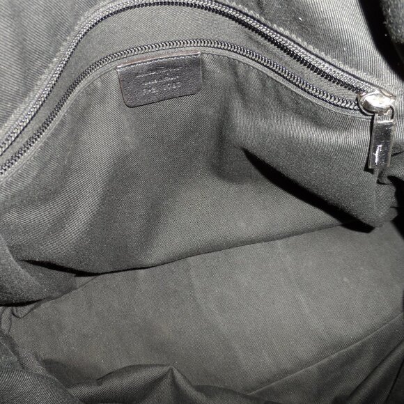 Salvatore Ferragamo Black Lamb Skin Leather "Gancio" Shoulder Bag - Picture 15 of 16